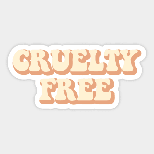 Cruelty Free Sticker